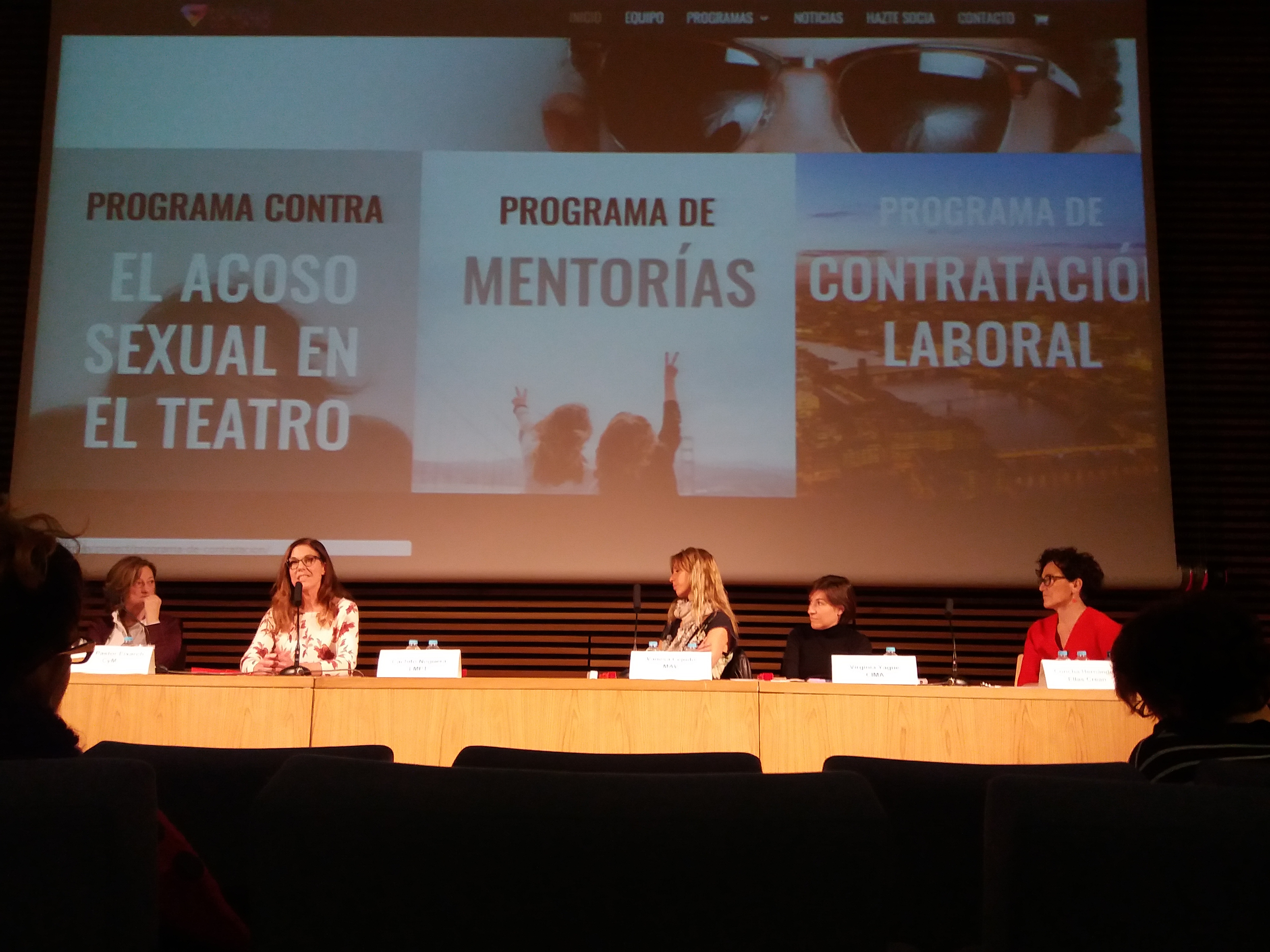 Cachito Noguera presenta LMPT en Ellas Crean