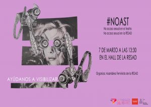 No al Acoso Sexual en la RESAD #NOAST